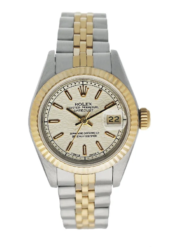 Rolex Datejust 69173  Anniversary Dial  Ladies Watch