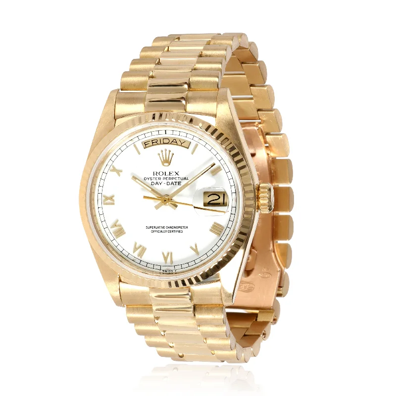 Rolex Day-Date 18038 Mens Watch in 18kt Yellow Gold