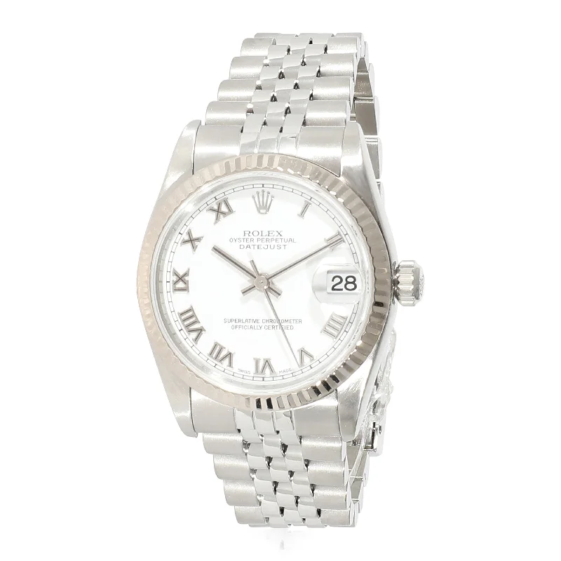 Rolex Datejust 78274 Unisex Watch in 18kt Stainless Steel/White Gold