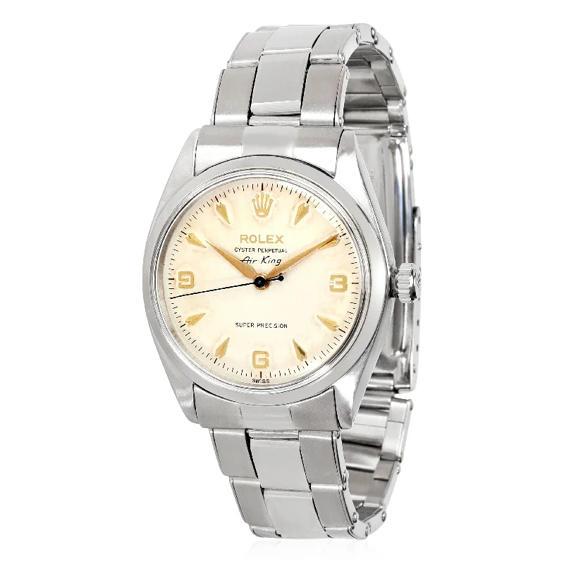 Rolex Air-King 5500 Mens Watch in  Stainless Steel