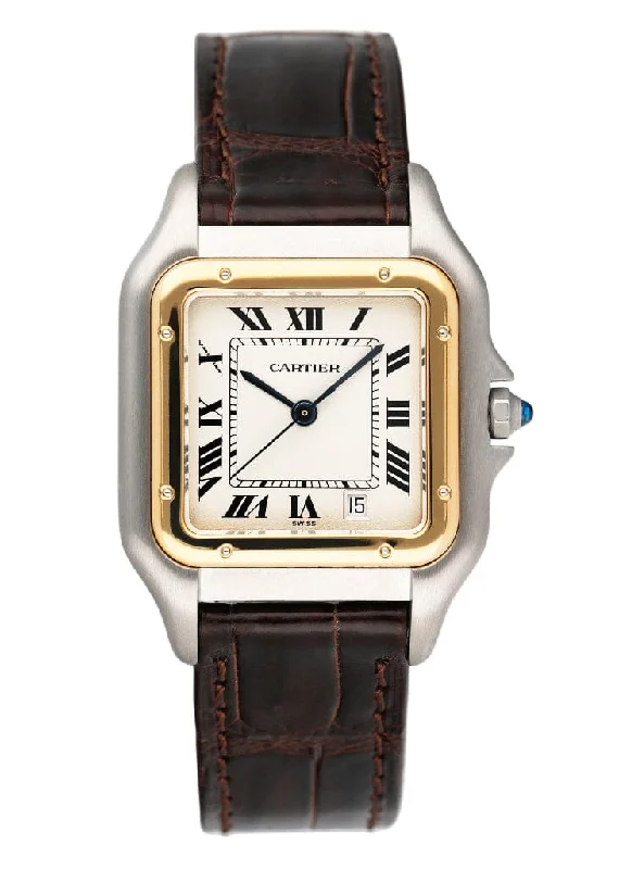 Cartier Panthere W250285E Midsize Two Tone Ladies Watch Box Papers