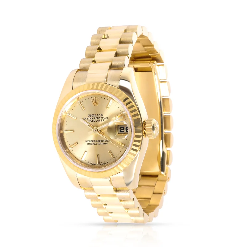 Rolex Datejust 179178 Womens Watch in Yellow Gold