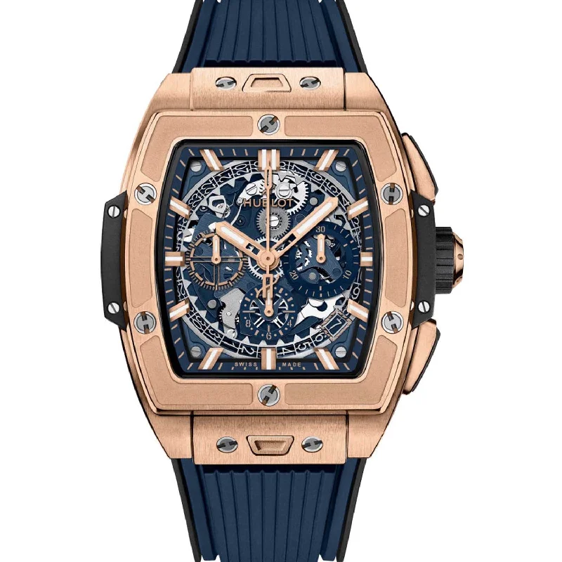 Hublot Spirit of Big Bang King Gold Blue 42 mm 642.OX.7180.RX