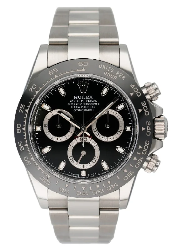 Rolex Cosmograph Daytona 116500LN Black Dial Mens Watch Papers