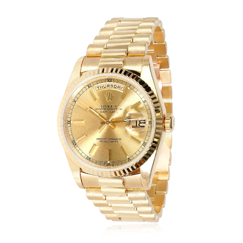 Rolex Day-Date 18238 Mens Watch in 18kt Yellow Gold