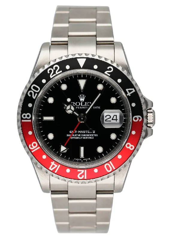 Rolex GMT-Master II 16710 "Coke" Mens Watch