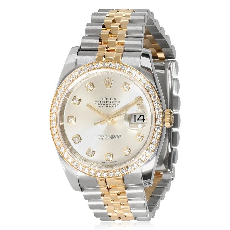 Rolex Datejust 116243 Unisex Watch in 18kt Stainless Steel/Yellow Gold