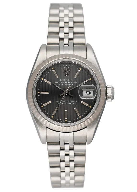 Rolex Datejust 79174 Grey Dial Ladies Watch