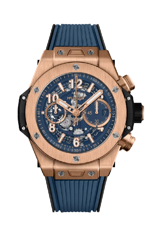 Hublot Bang Unico King Gold Blue Big 44mm 421.OX.5180.RX JD