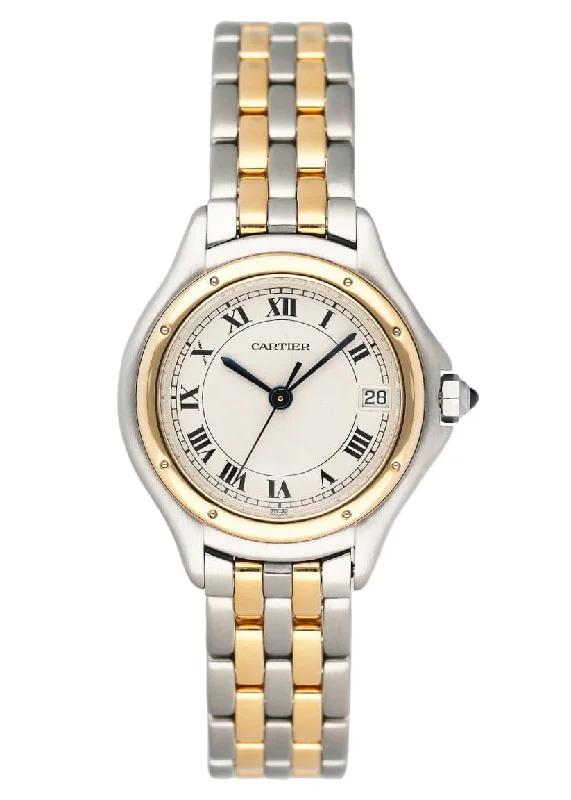 Cartier Panthere Cougar 119 000 R Two Tone Ladies Watch