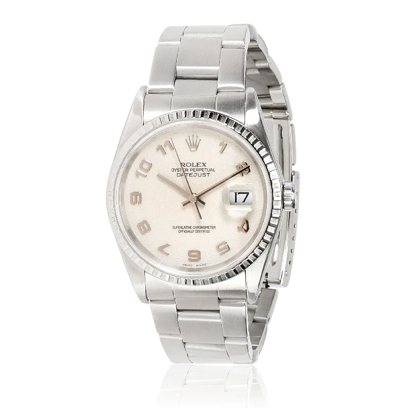 Rolex Datejust 16220 Mens Watch in  Stainless Steel