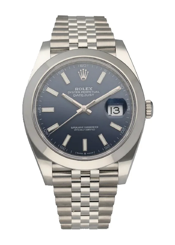 Rolex Datejust 41 126300 Stainless steel Mens Watch Box Papers