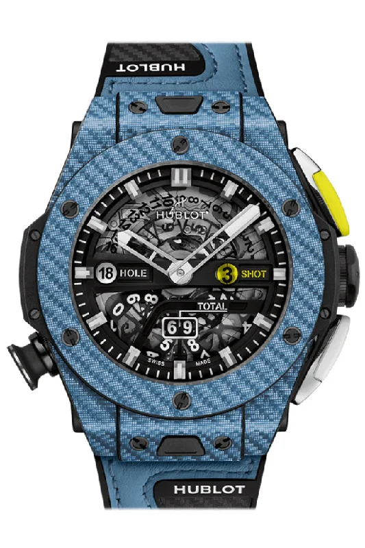 Hublot Big Bang Unico Golf Sky Blue Carbon 45mm Watch 416.YE.1120.VR