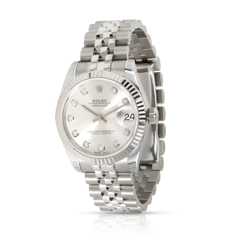 Rolex Datejust 178274 Unisex Watch in 18kt Stainless Steel/White Gold