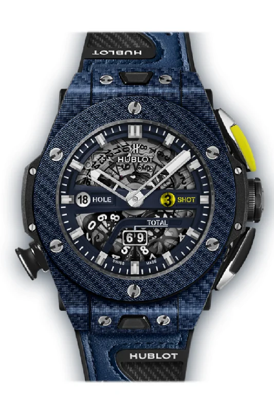 Hublot Big Bang Unico Golf Blue Carbon Watch 416.YL.5120.VR