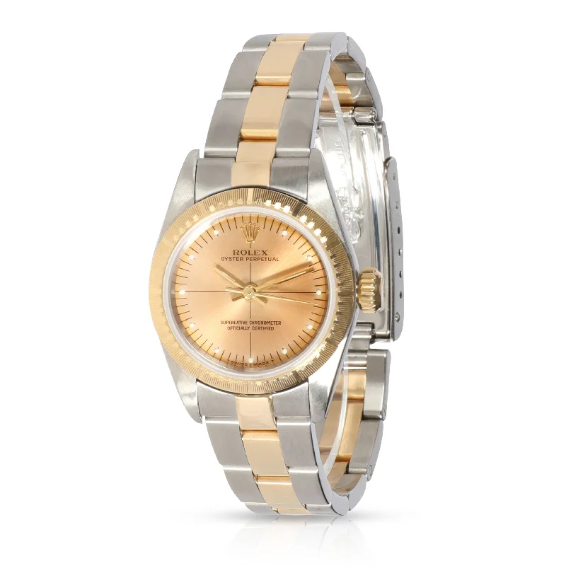 Rolex Oyster Perpetual Zephyr 67233 Womens Watch in 18kt Yellow Gold