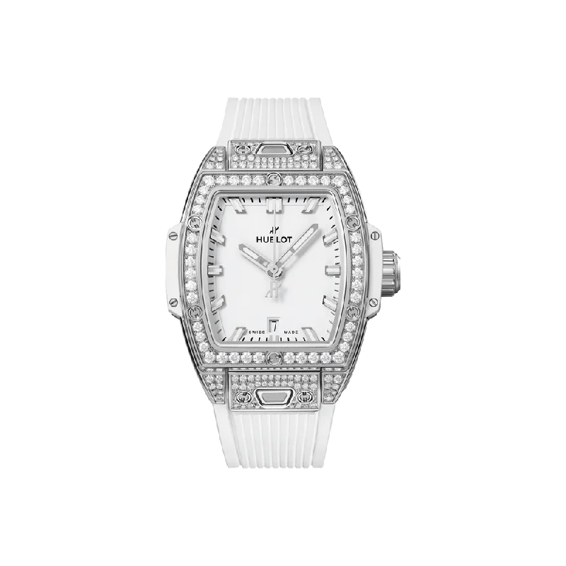 Spirit of Big Bang Steel White Pavé