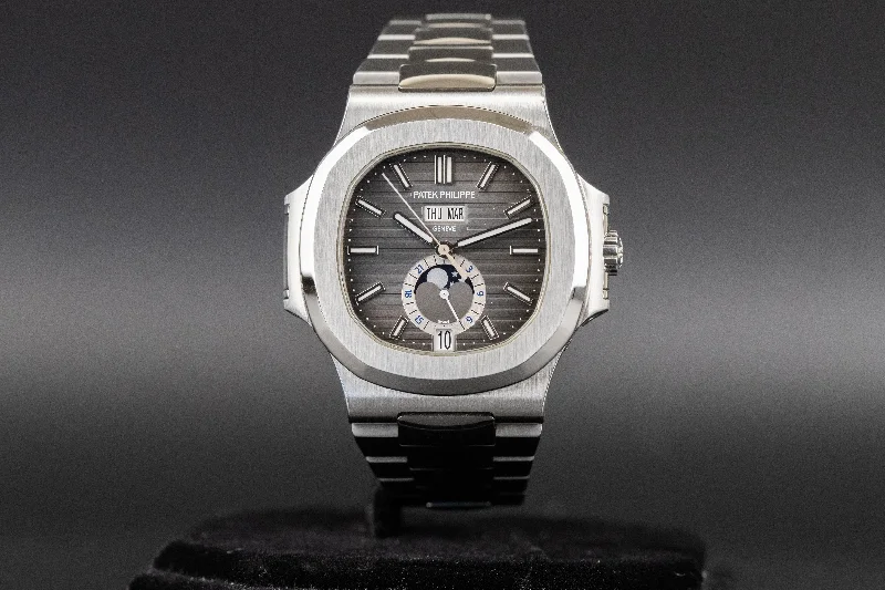 Patek Philippe<br>5726/1A Nautilus Annual Calendar Grey Dial