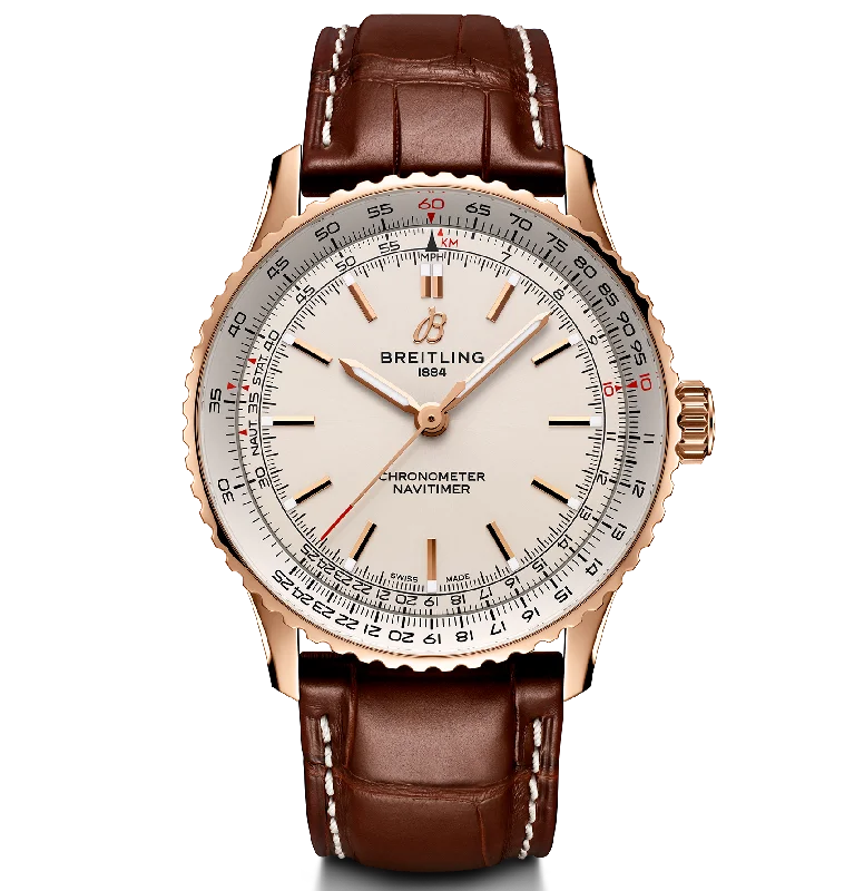 Breitling Navitimer Automatic 41 Watch with Ivory Dial