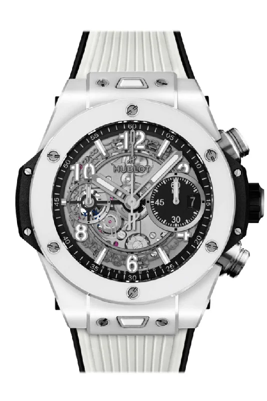 Hublot Big Bang Unico White Ceramic 42mm Watch 441.HX.1171.RX