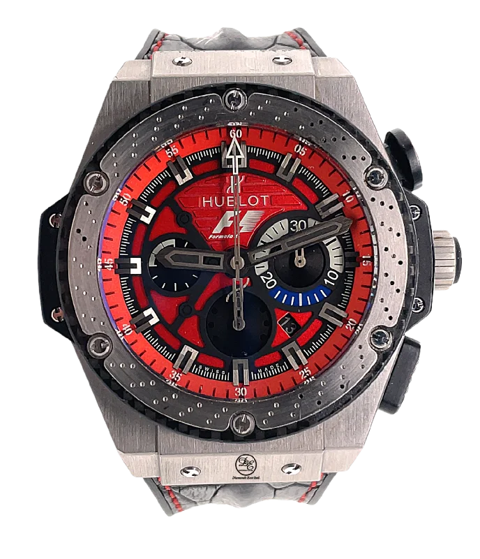 Hublot Formula Big Bang King Power F1 One Austin Titanium Limited Edition 703.NQ.8512.HR.FTX12