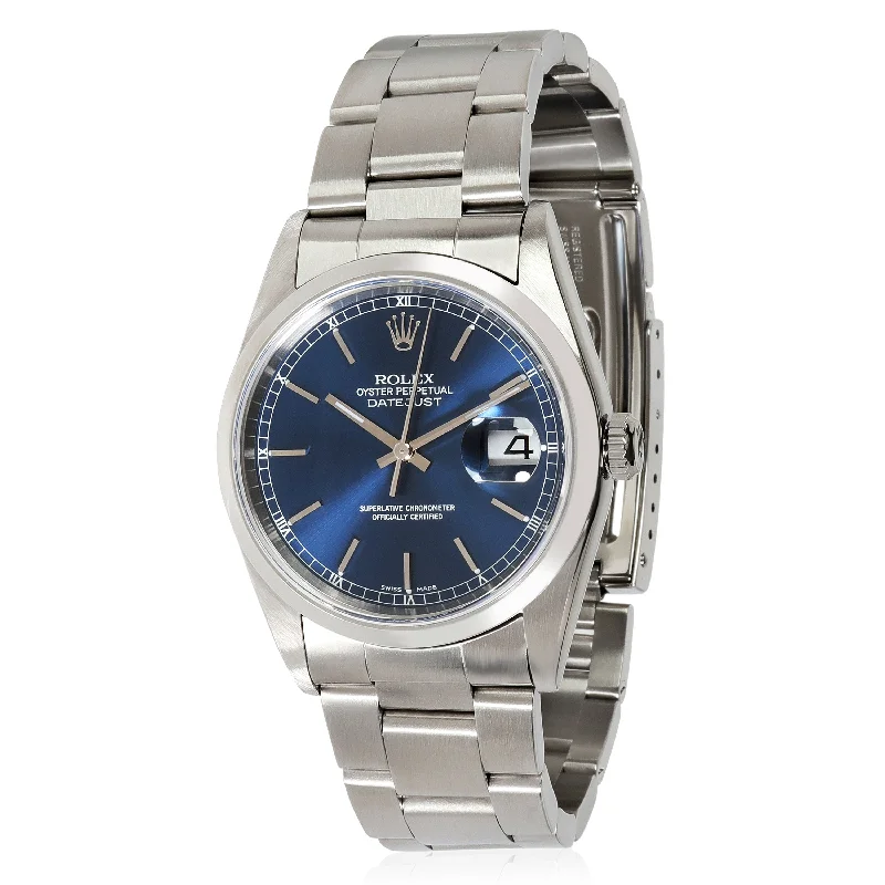 Rolex Datejust 16200 Womens Watch in  Stainless Steel