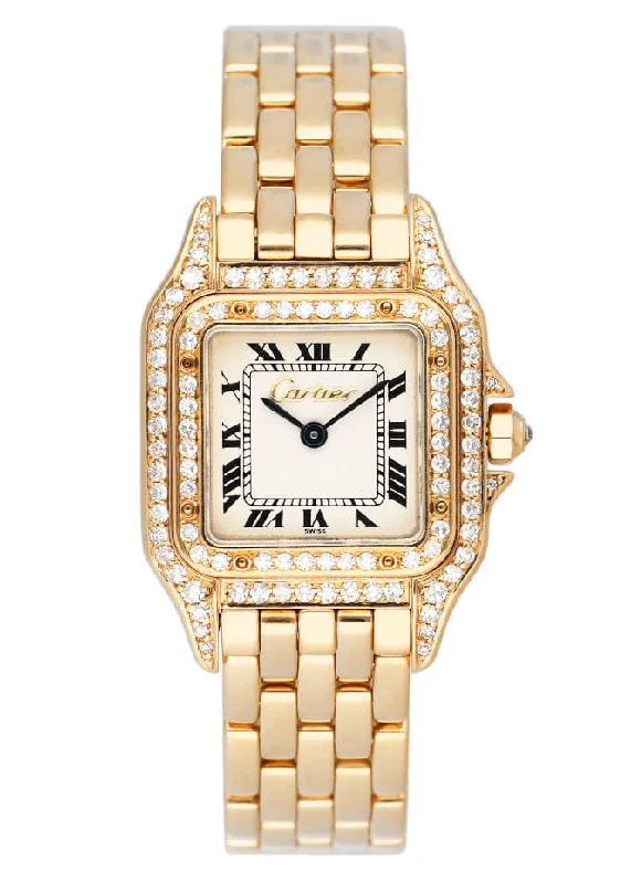 Cartier Panthere 8669 Diamond Bezel Ladies Watch