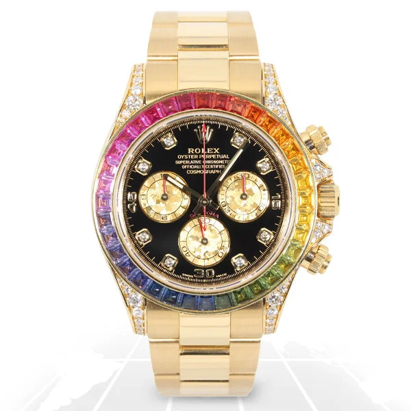 Rolex	Cosmograph Daytona Rainbow	116598RBOW