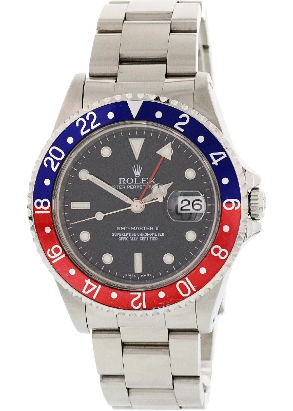 Rolex GMT Master II 16710 Pepsi Men's Watch