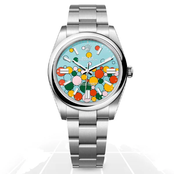 Rolex	Oyster Perpetual 41 "Celebration" 124300