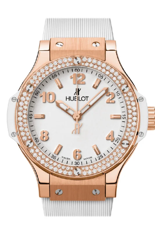 Hublot Big Bang Gold White Diamonds 38mm 361.PE.2010.RW.1104