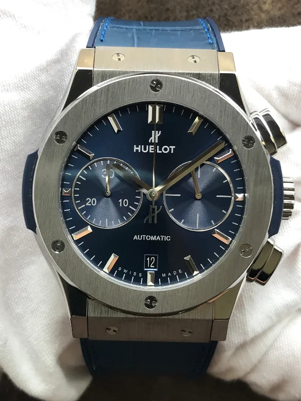 Hublot Classic Fusion 521.NX.7170.LR Blue Dial Automatic Men's Watch