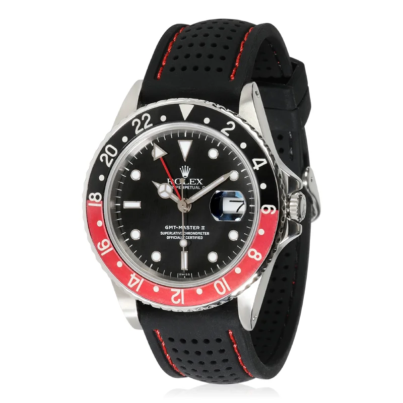 Rolex GMT Master II 16760 Mens Watch in  Stainless Steel