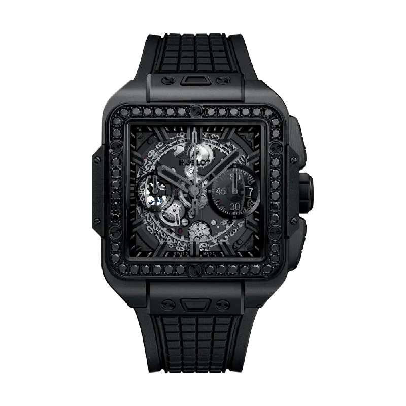 Square Bang Unico All Black Diamonds