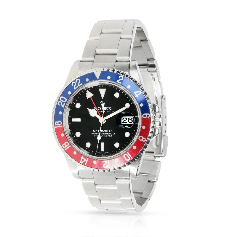 Rolex GMT Master 16700 Pepsi Mens Watch in  Stainless Steel