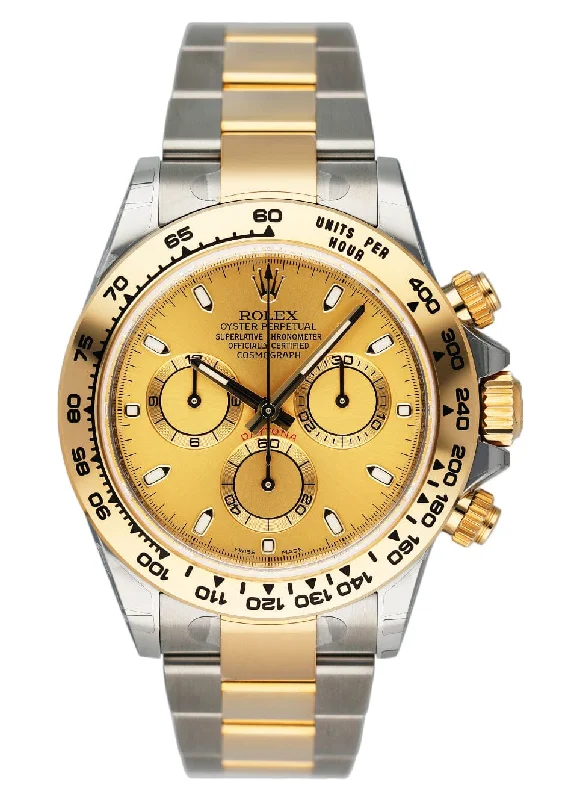 Rolex Daytona 116503 Champagne Dial Mens Watch Box & Papers