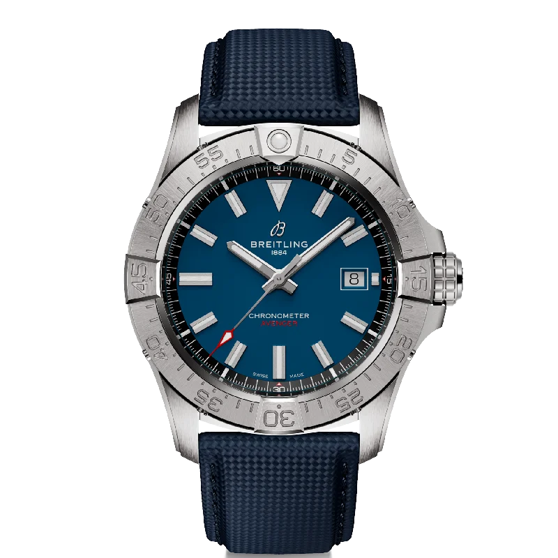 Breitling Avenger Automatic 42mm Watch with Blue Strap