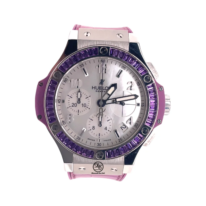 Hublot Big Bang Tutti Frutti Chronograph in Steel with Mother of Pearl Dial 341.SP.6010.LR.1933 PreOwned