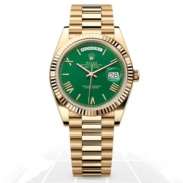 Rolex	Day-Date 40 "Green" 228238