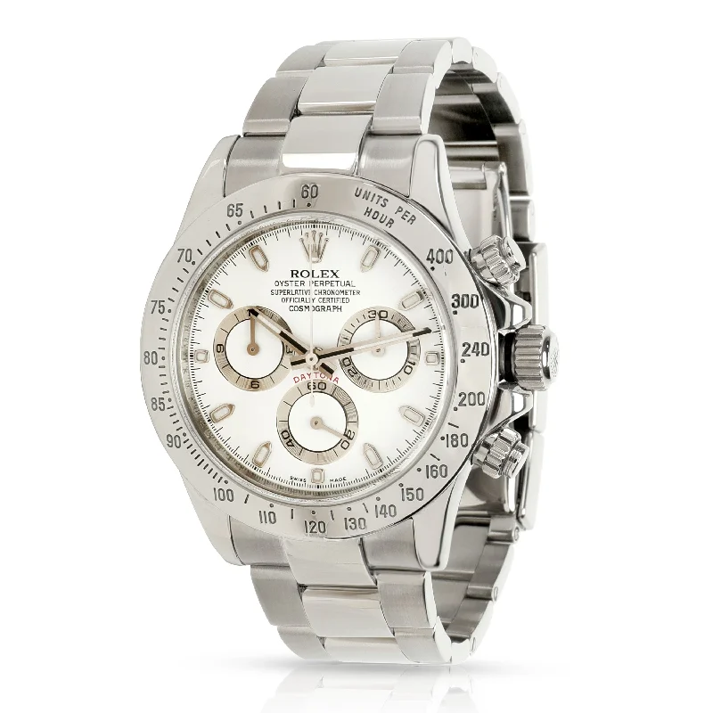 Rolex Daytona 116520 Mens Watch in  Stainless Steel