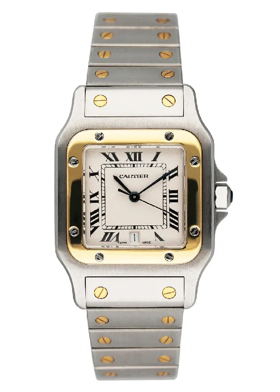 Cartier Santos Galbee W20011C4 Two Tone Mens Watch