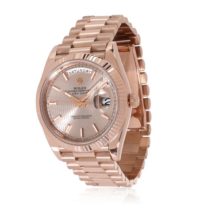 Rolex Day-Date 40 228235 Mens Watch in 18kt Rose Gold