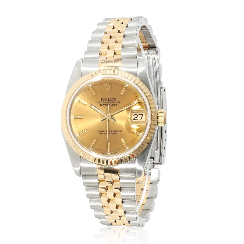 Rolex Datejust 68273 Unisex Watch in 18 Yellow Gold/Steel