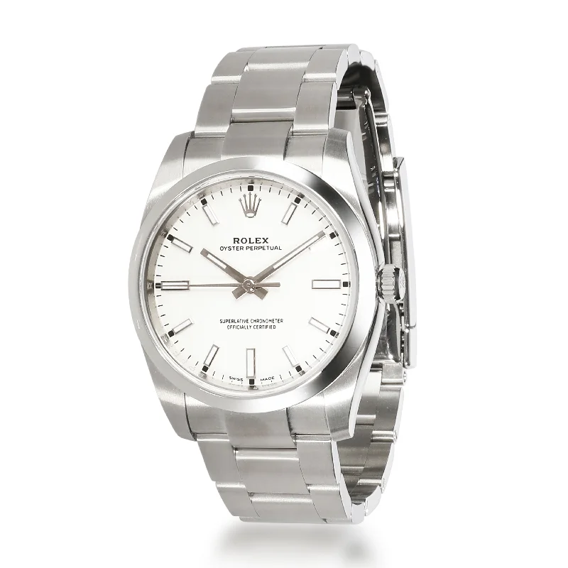 Rolex Oyster Perpetual 114200 Mens Watch in  Stainless Steel