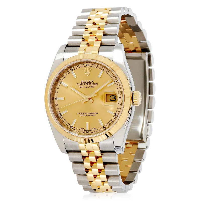 Rolex Datejust 116233 Mens Watch in 18kt Stainless Steel/Yellow Gold