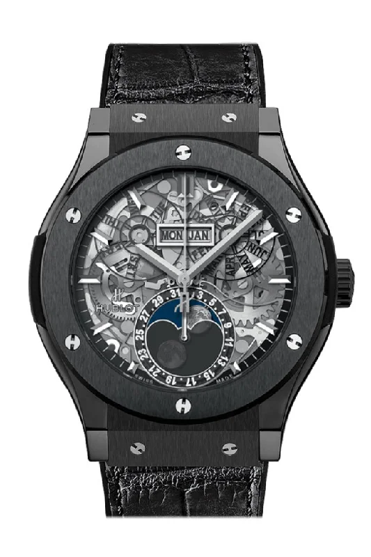 HUBLOT Classic Fusion Automatic Skeleton Dial Men's Watch 517.CX.0170.LR