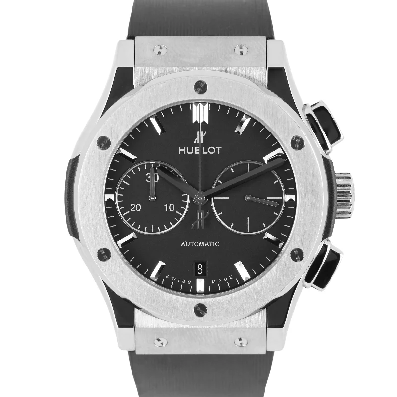 Hublot Classic Fusion Chronograph PAPERS Titanium 45mm 521.NX.1171.RX Watch