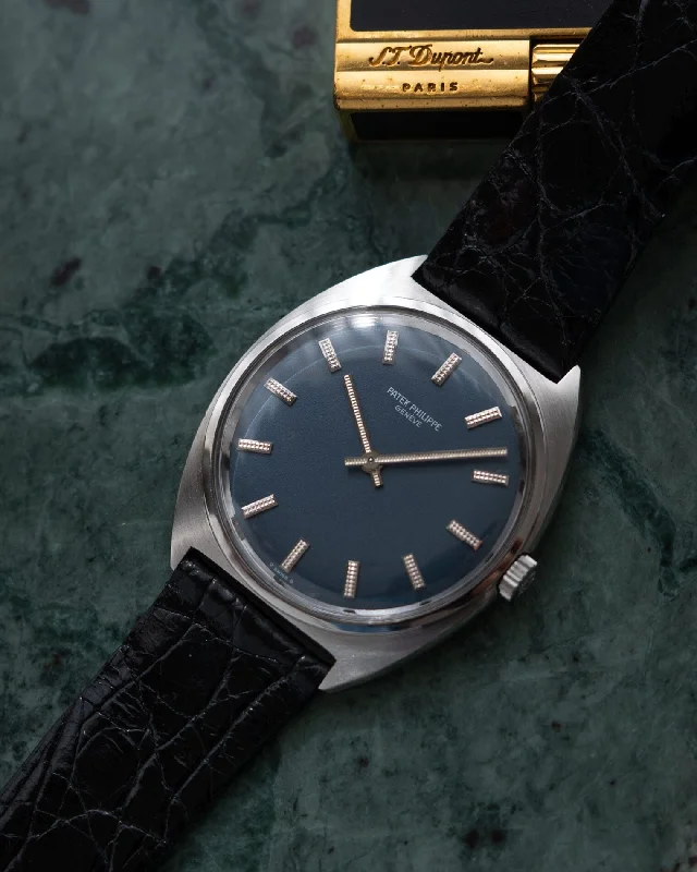 Patek Philippe Calatrava 3574 Steel Blue Dial with Extract