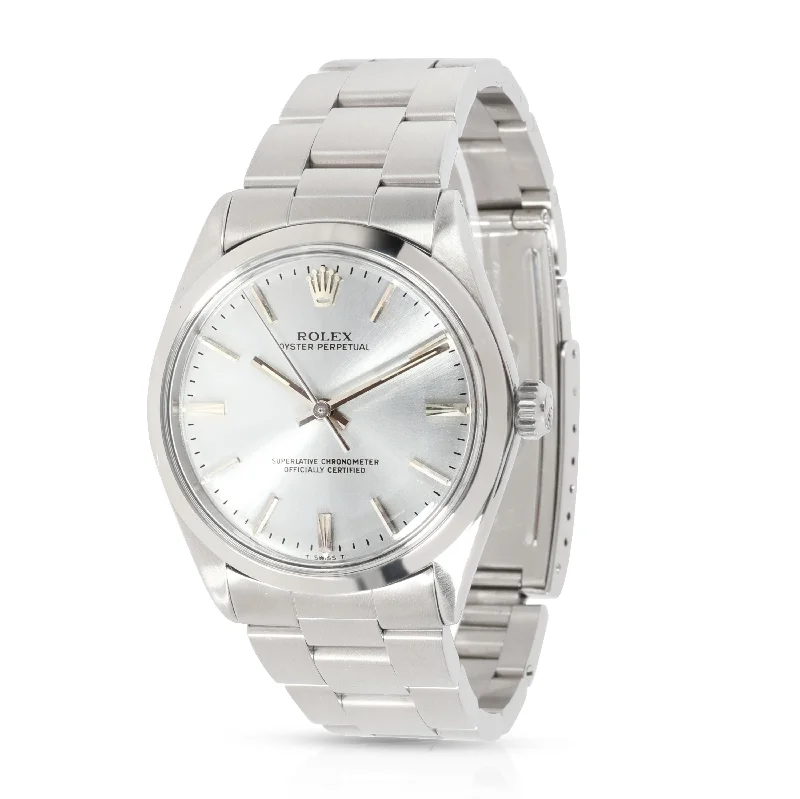 Rolex Oyster Perpetual 1002 Mens Watch in  Stainless Steel