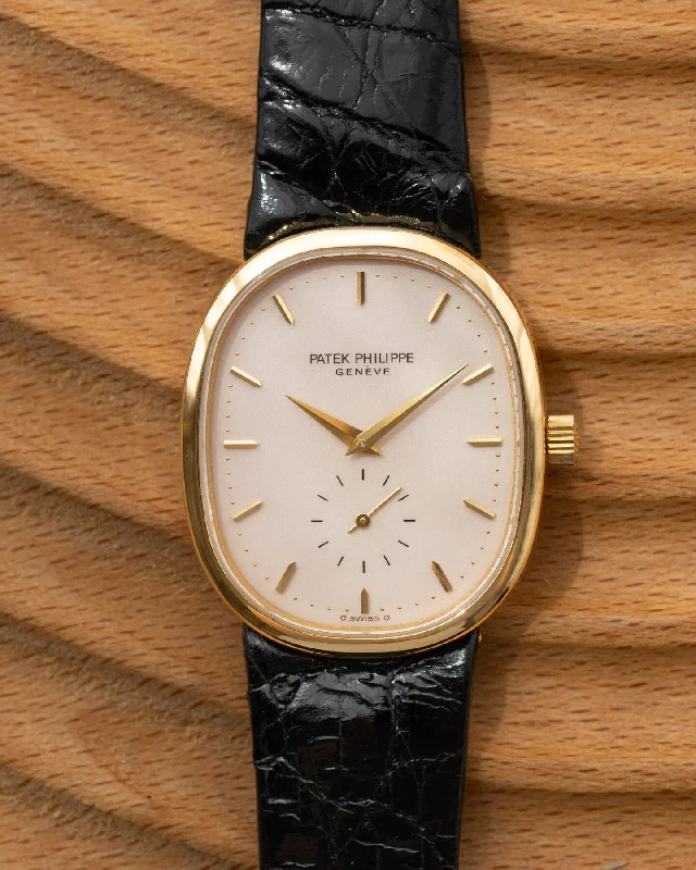 Patek Philippe Golden Ellipse 3978 YG Sigma Dial with Paper